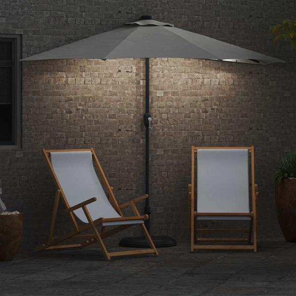 Grote foto vidaxl tuinsaal half zand 294 x 150 x 224 cm stof tuin en terras overige tuin en terras