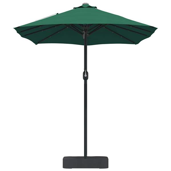 Grote foto vidaxl tuinparasol groen 385 x 209 x 244 cm stof tuin en terras overige tuin en terras