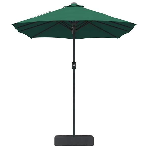 Grote foto vidaxl tuinparasol groen 385 x 209 x 244 cm stof tuin en terras overige tuin en terras