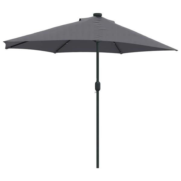 Grote foto vidaxl tuinparasol antraciet 294 x 150 x 224 cm stof tuin en terras overige tuin en terras
