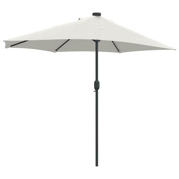 Grote foto vidaxl tuinsaal half zand 294 x 150 x 224 cm stof tuin en terras overige tuin en terras