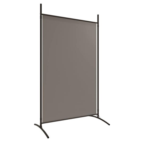 Grote foto vidaxl kamerscherm met 2 panelen 175x180 cm stof antracietkleurig huis en inrichting overige huis en inrichting