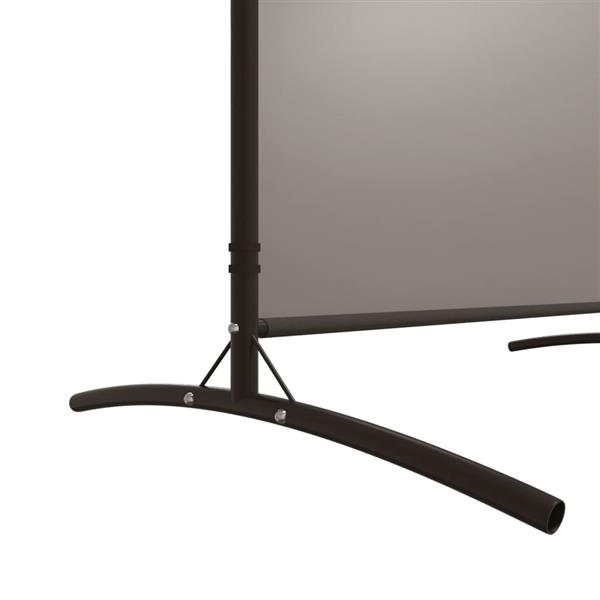 Grote foto vidaxl kamerscherm met 2 panelen 175x180 cm stof antracietkleurig huis en inrichting overige huis en inrichting