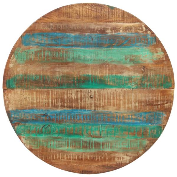 Grote foto vidaxl eettafel 110x75 cm massief gerecycled hout huis en inrichting eettafels