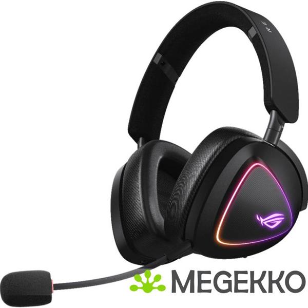 Grote foto asus rog delta ii draadloos zwart audio tv en foto koptelefoons