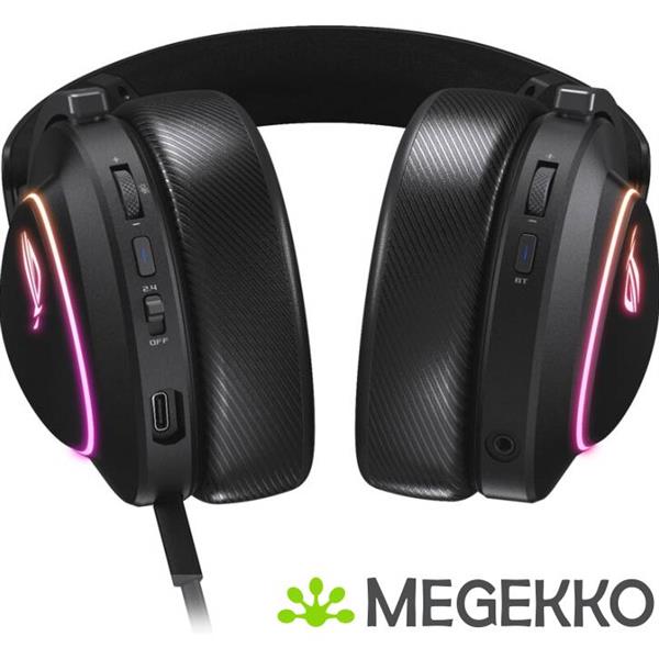 Grote foto asus rog delta ii draadloos zwart audio tv en foto koptelefoons