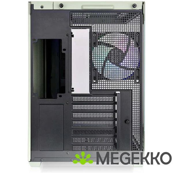Grote foto thermaltake view 380 tg argb matcha green midi tower groen computers en software behuizingen en kasten