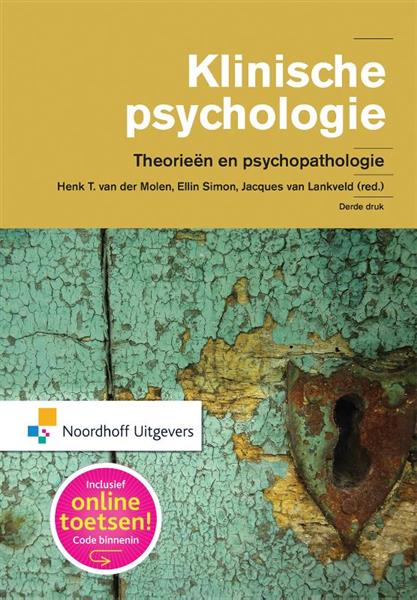 Grote foto klinische psychologie vast boek boeken psychologie