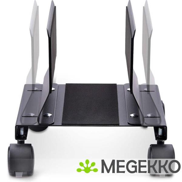 Grote foto startech.com cpumobilestnd cpu houder cpu houderwagentje zwart computers en software overige computers en software