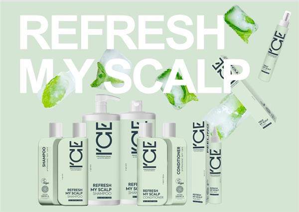 Grote foto ice professional refresh my scalp shampoo 250ml kleding dames sieraden