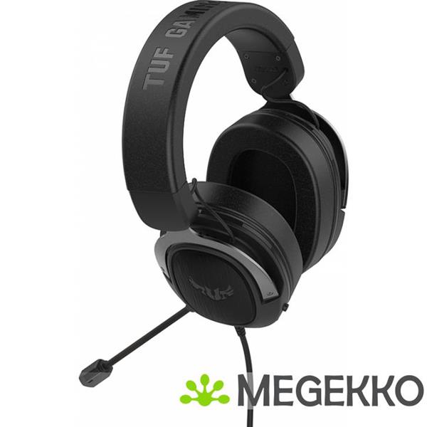 Grote foto asus tuf gaming h3 bedraad grijs audio tv en foto koptelefoons