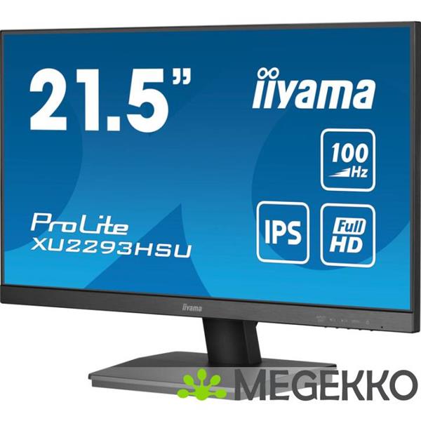 Grote foto iiyama prolite xu2293hsu b7 22 full hd 100hz ips monitor computers en software overige computers en software