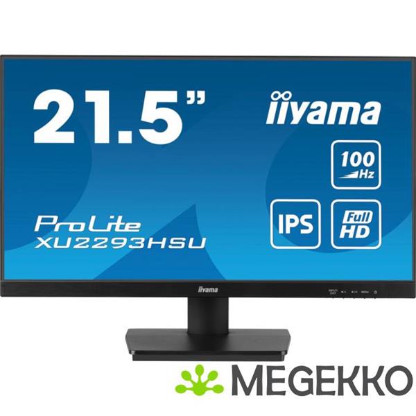 Grote foto iiyama prolite xu2293hsu b7 22 full hd 100hz ips monitor computers en software overige computers en software