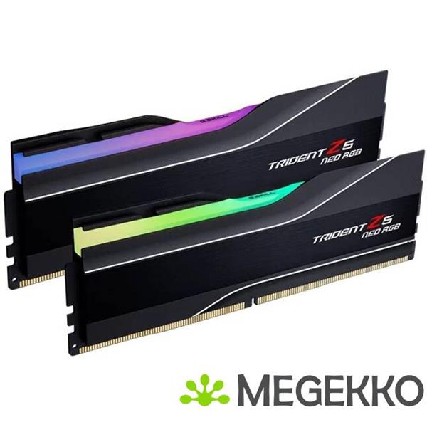 Grote foto g.skill trident z5 rgb f5 8000j4048g24gx2 tz5nr geheugenmodule 48 gb 2 x 24 gb ddr5 8000 mhz computers en software harde schijven