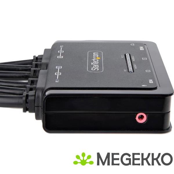 Grote foto startech.com c2 dh46 ua2 cbl kvm kvm switch zwart computers en software overige computers en software