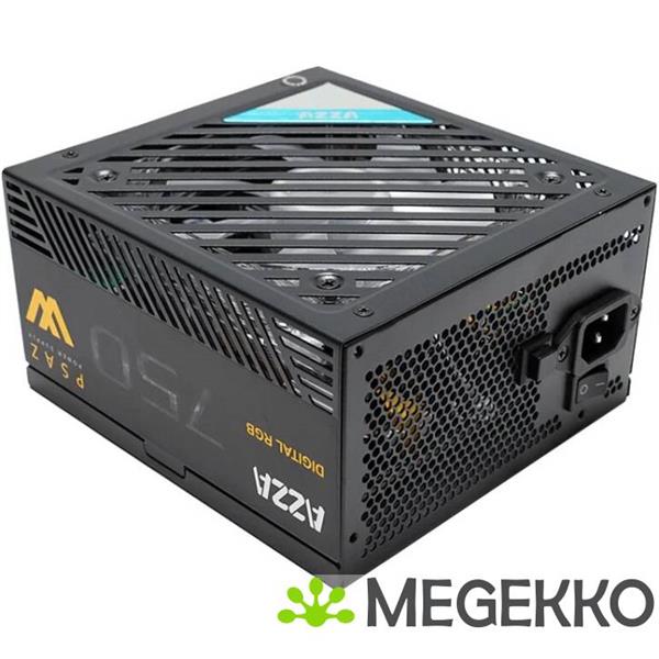 Grote foto azza psaz 750g argb power supply unit 750 w 20 4 pin atx computers en software overige