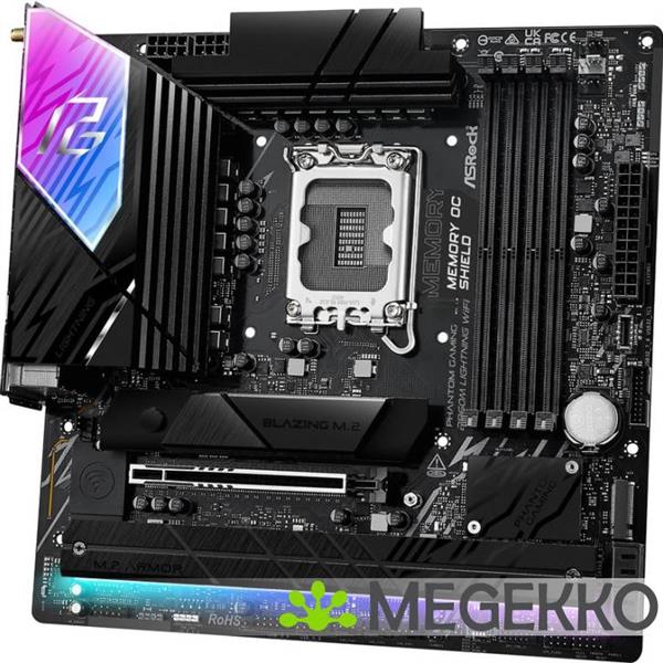 Grote foto asrock b860m lightning wifi computers en software moederborden
