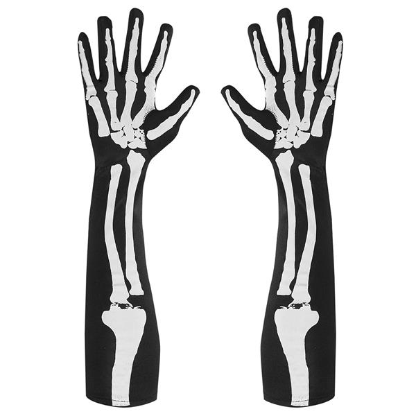 Grote foto halloween handschoenen skelet 50cm verzamelen overige verzamelingen