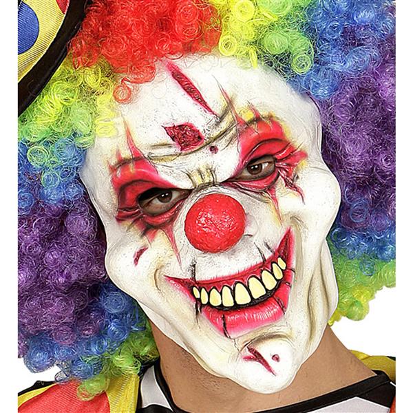 Grote foto halloween masker regenboog clown verzamelen overige verzamelingen