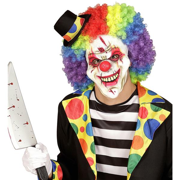 Grote foto halloween masker regenboog clown verzamelen overige verzamelingen