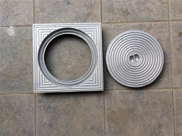 Grote foto putdeksel doe het zelf en verbouw buizen en afvoer