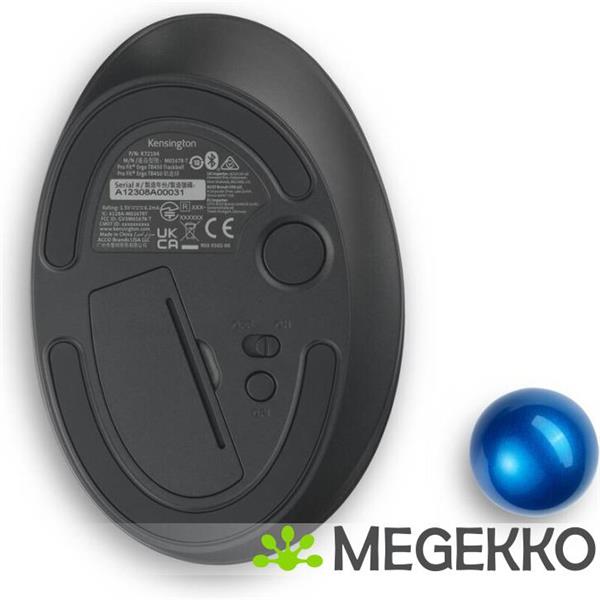 Grote foto kensington pro fit ergo tb450 muis rechtshandig computers en software overige computers en software