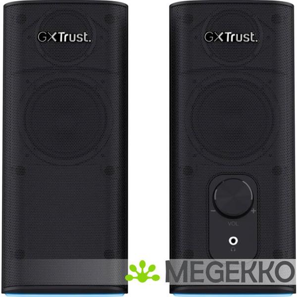 Grote foto trust gxt 612 cetic zwart 18w pc speakers computers en software overige computers en software