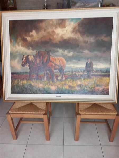 Grote foto arbeid adelt antiek en kunst klassiek