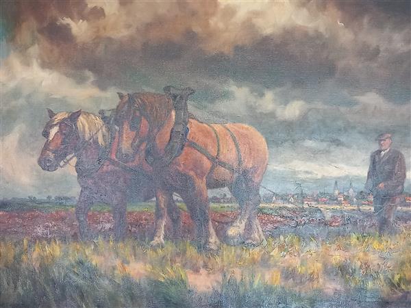 Grote foto arbeid adelt antiek en kunst klassiek