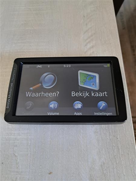 Grote foto gps bmw navigator5 motoren navigatiesystemen
