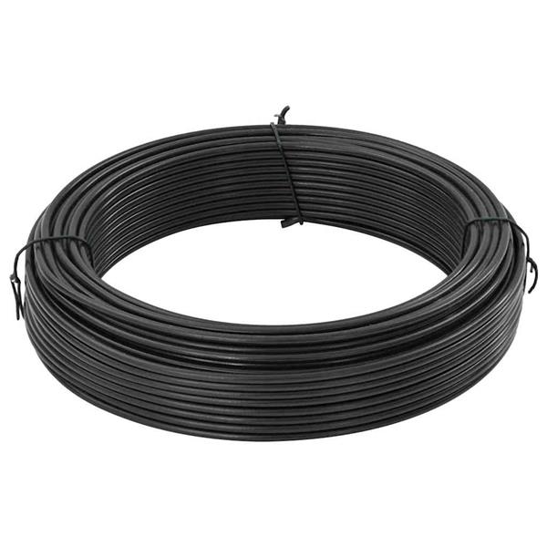 Grote foto vidaxl hek binddraad antraciet 80 m pvc gecoat staal tuin en terras hekken en schuttingen
