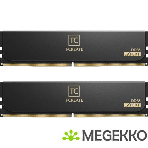 Grote foto team group t create expert ctced532g6000hc30dc01 geheugenmodule 32 gb 2 x 16 gb ddr5 6000 mhz computers en software harde schijven