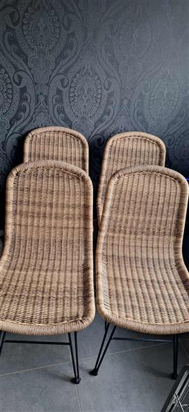 Grote foto 4 rotan stoelen huis en inrichting stoelen