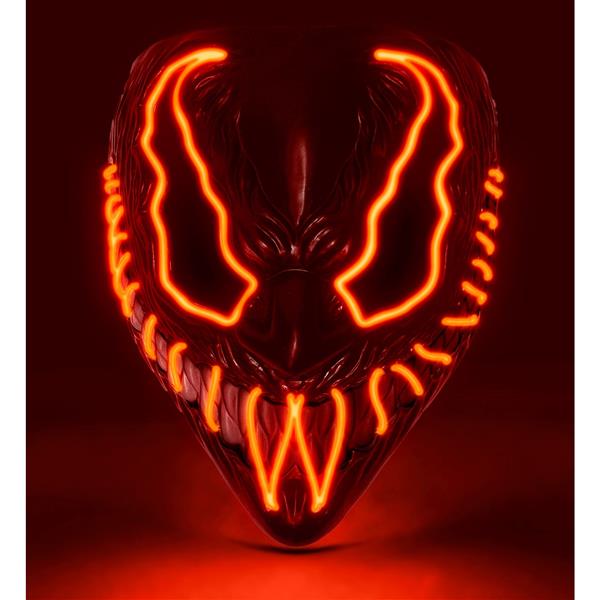 Grote foto halloween masker rood monster met licht verzamelen overige verzamelingen