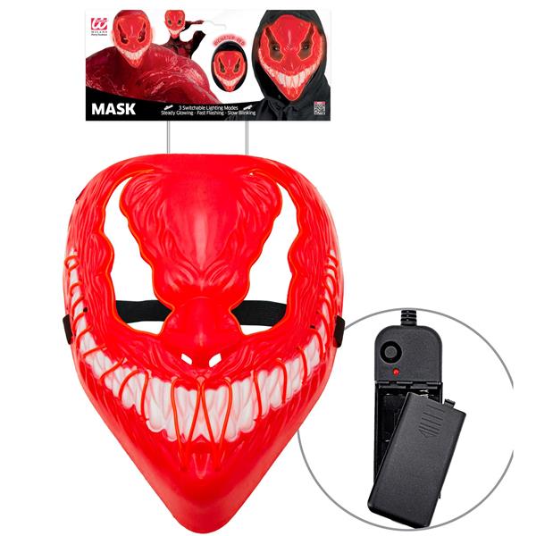 Grote foto halloween masker rood monster met licht verzamelen overige verzamelingen