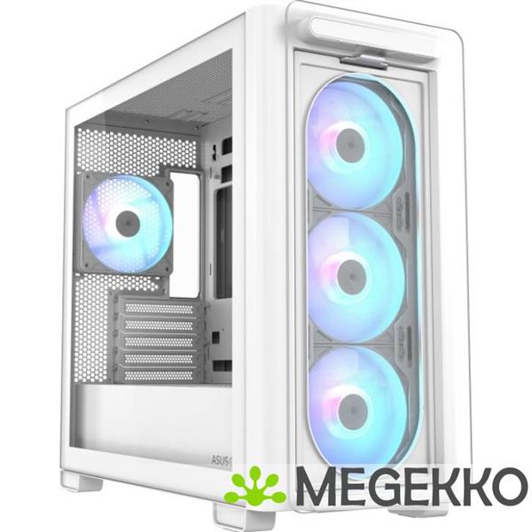 Grote foto asus a23 plus tg argb wit computers en software behuizingen en kasten