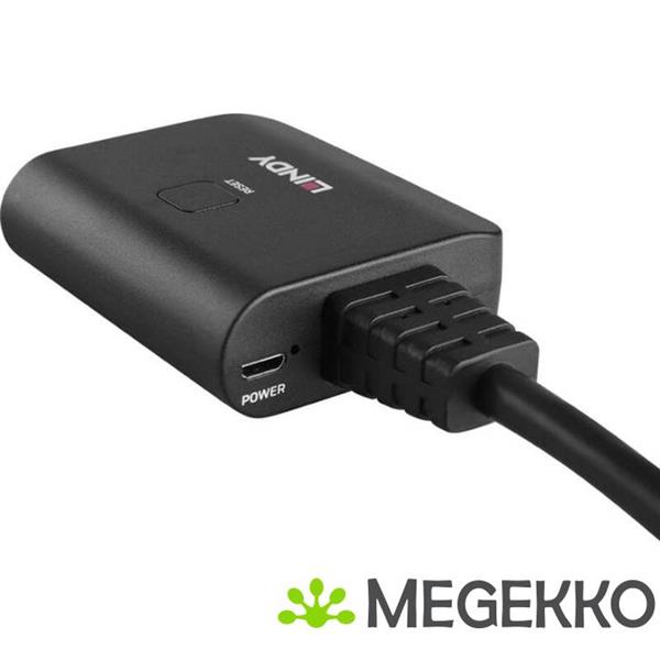 Grote foto lindy 38356 video splitter hdmi 2x hdmi computers en software videokaarten