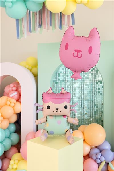 Grote foto baby box kat folieballonnen 43x46 cm en 35x37 cm verzamelen overige verzamelingen
