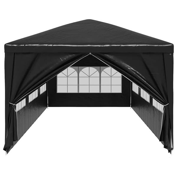 Grote foto vidaxl partytent 3x9 m antraciet tuin en terras overige tuin en terras