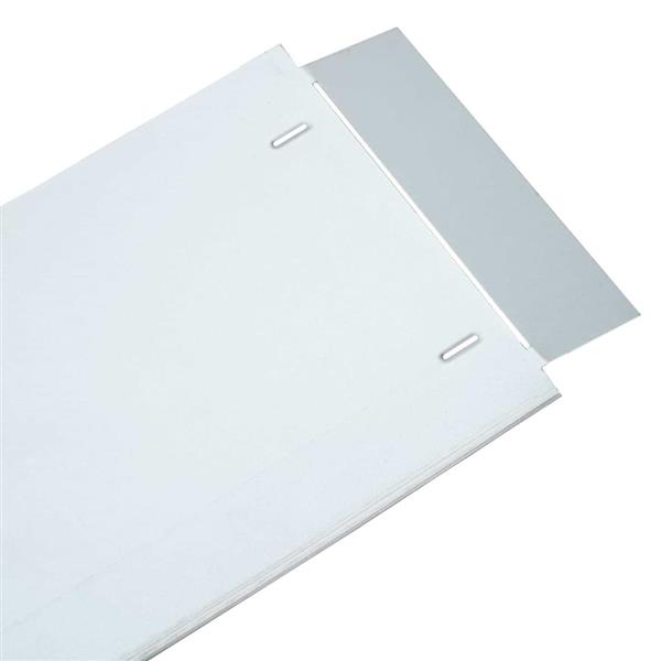 Grote foto vidaxl tuinrand 10 pcs grijs 14 x 100 cm staal tuin en terras tuindecoratie