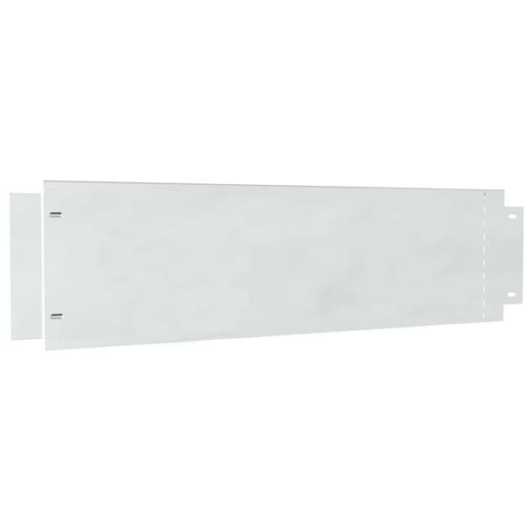 Grote foto vidaxl gazonranden 10 pcs zilver 100 x 25 x 0.07 cm tuin en terras tuindecoratie