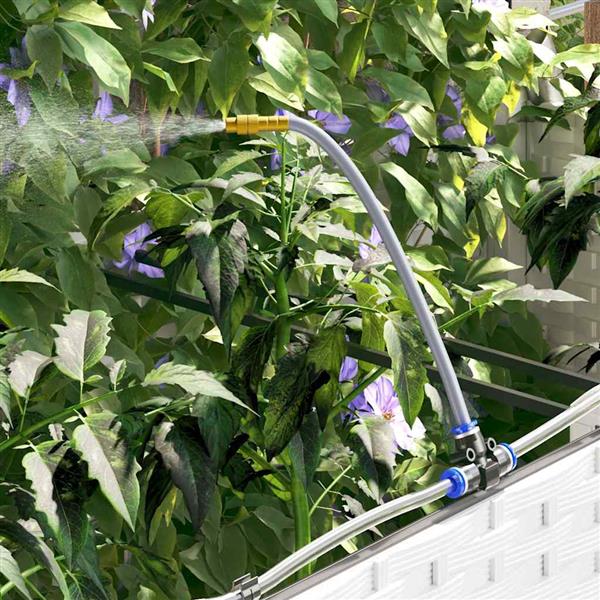 Grote foto vidaxl tuinplantbakken wit 120 x 40 x 37.5 cm staal tuin en terras overige tuin en terras