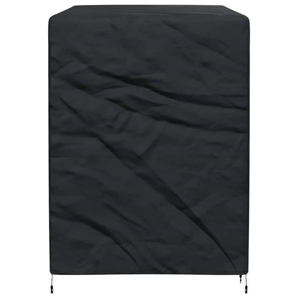 Grote foto vidaxl hoes voor buitenschommel zwart 175 x 125 x 160 cm 600d stof tuin en terras tuinmeubelen