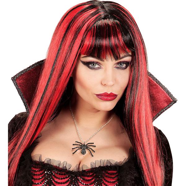 Grote foto halloween ketting zwart spin met diamanten verzamelen overige verzamelingen
