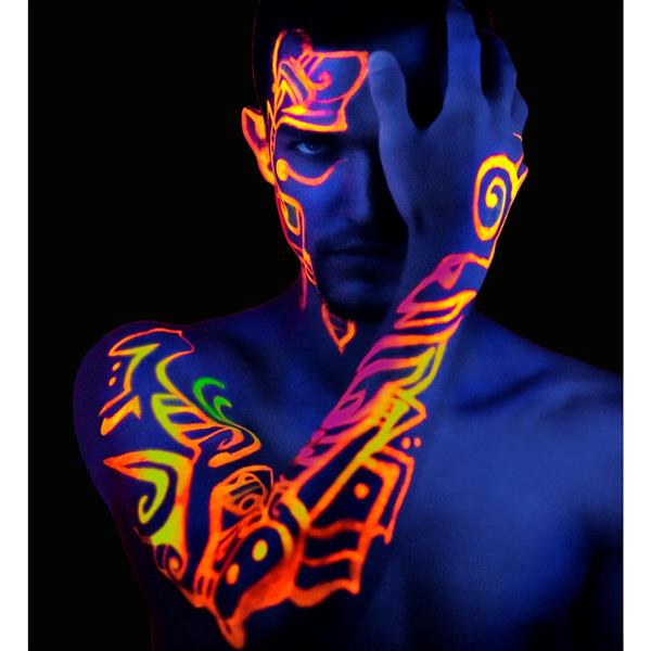 Grote foto neon roze schmink potlood glow in the dark 3 5ml verzamelen overige verzamelingen