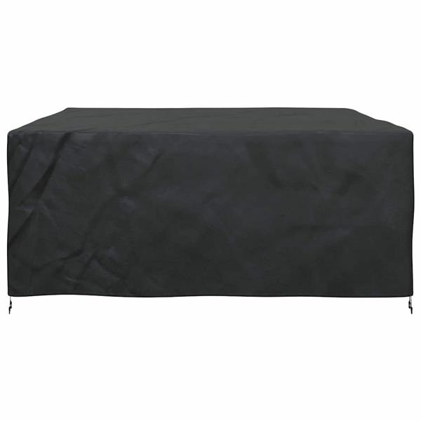 Grote foto vidaxl hoes voor tuinmeubelen zwart 300 x 250 x 100 cm 420d tuin en terras tuinmeubelen