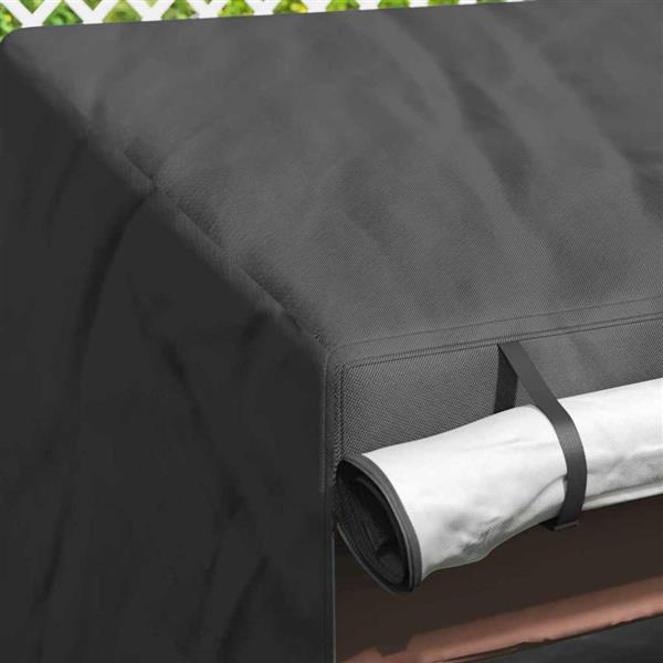 Grote foto vidaxl hoes voor buitenschommel 135 x 100 x 165 cm 600d oxford stof tuin en terras tuinmeubelen