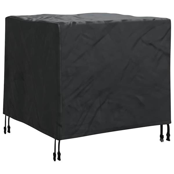 Grote foto vidaxl buitenmeubelhoes zwart 64 x 64 x 65 cm 600d oxford stof tuin en terras tuinmeubelen