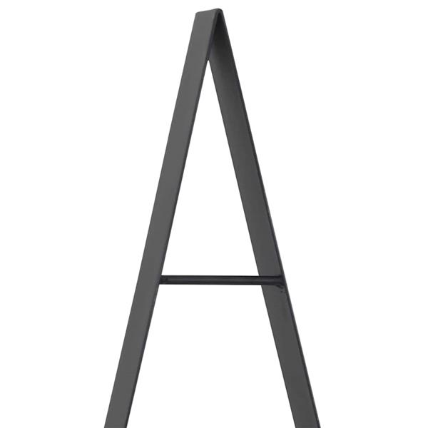 Grote foto vidaxl metalen kerstboom met standaard zwart 150 cm staal diversen overige diversen