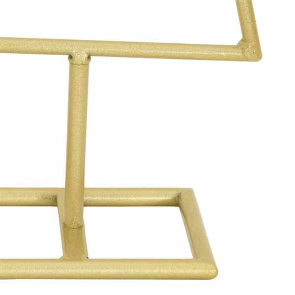 Grote foto vidaxl metalen kerstboom met standaard goud 60 cm poedergecoat staal diversen overige diversen